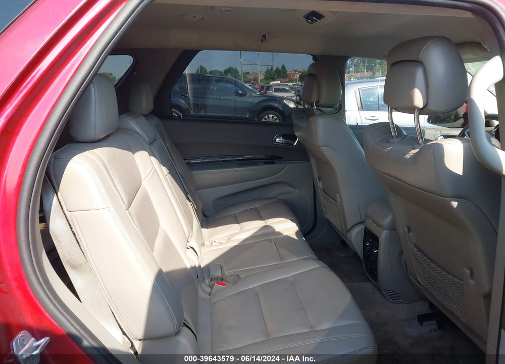 2013 DODGE DURANGO CREW VIN: 1C4RDJDG9DC527919
