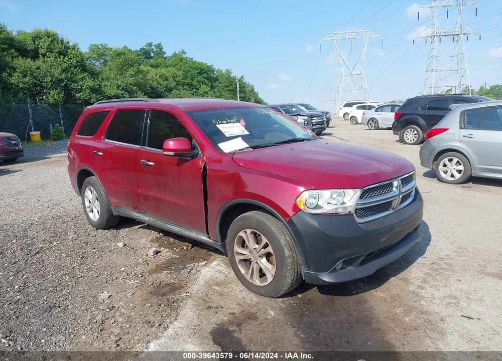 2013 DODGE DURANGO CREW VIN: 1C4RDJDG9DC527919