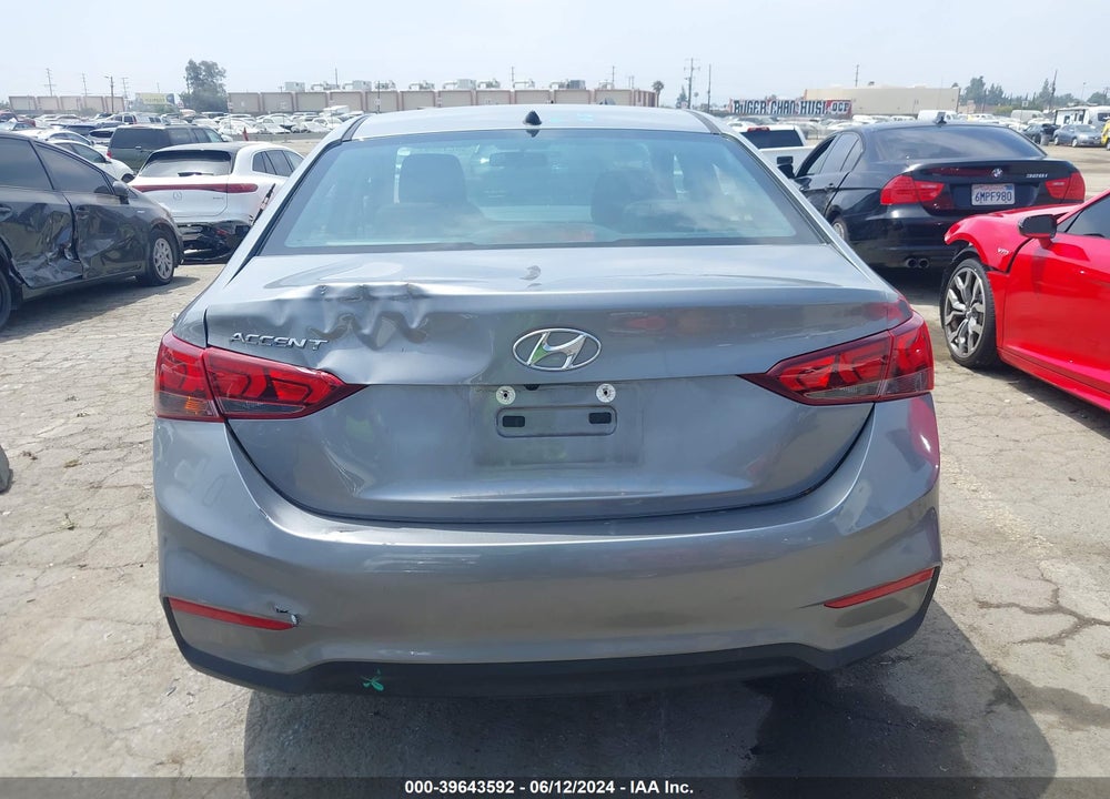 2022 HYUNDAI ACCENT SE VIN: 3KPC24A69NE154948