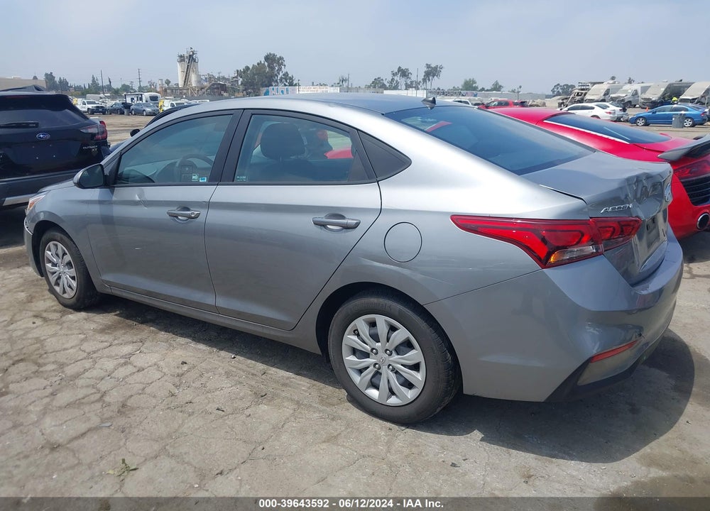 2022 HYUNDAI ACCENT SE VIN: 3KPC24A69NE154948