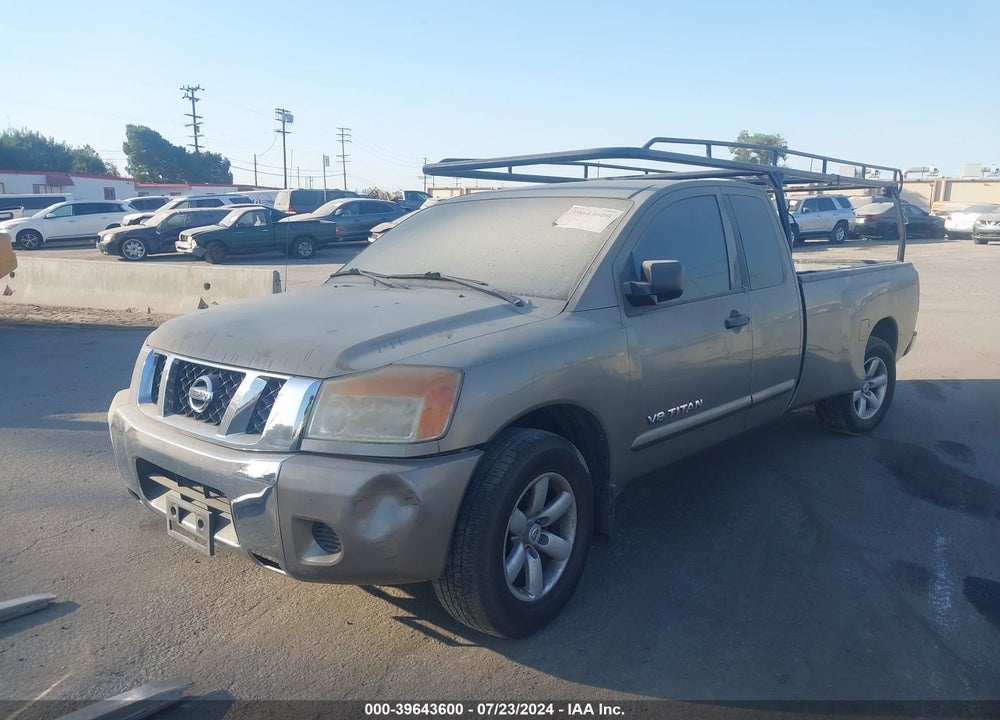 2008 NISSAN TITAN SE VIN: 1N6AA06E08N325456
