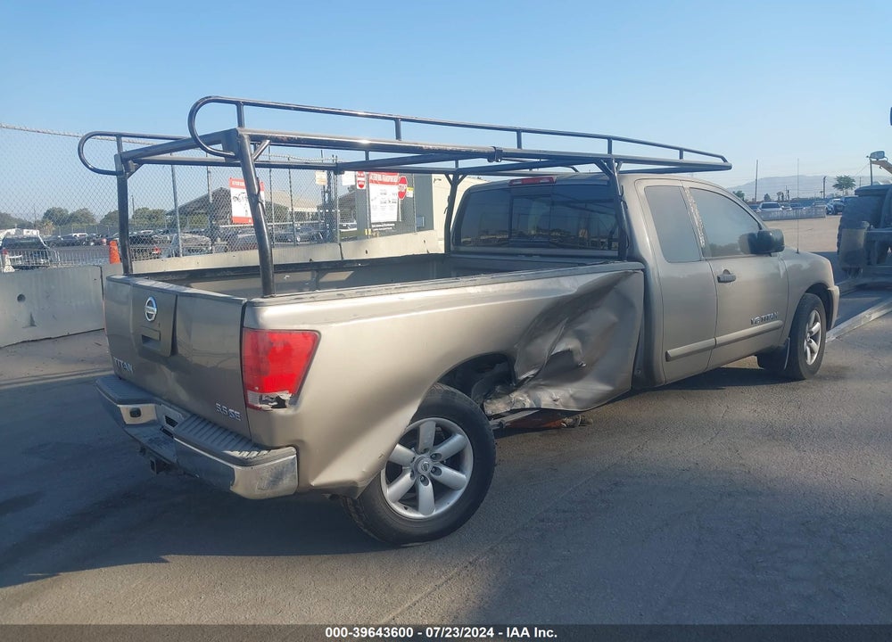 2008 NISSAN TITAN SE VIN: 1N6AA06E08N325456