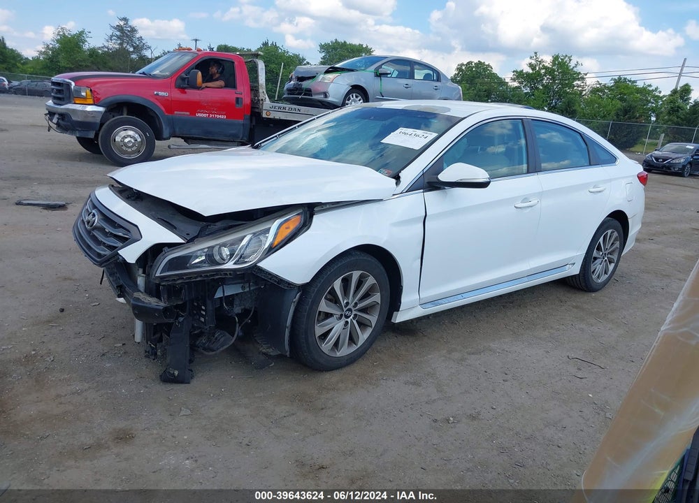 2015 HYUNDAI SONATA SPORT VIN: 5NPE34AF4FH220633
