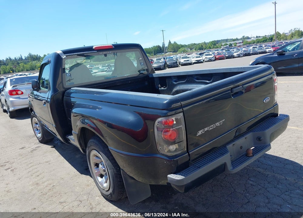 2000 FORD RANGER XL/XLT VIN: 1FTYR10C9YPC03898