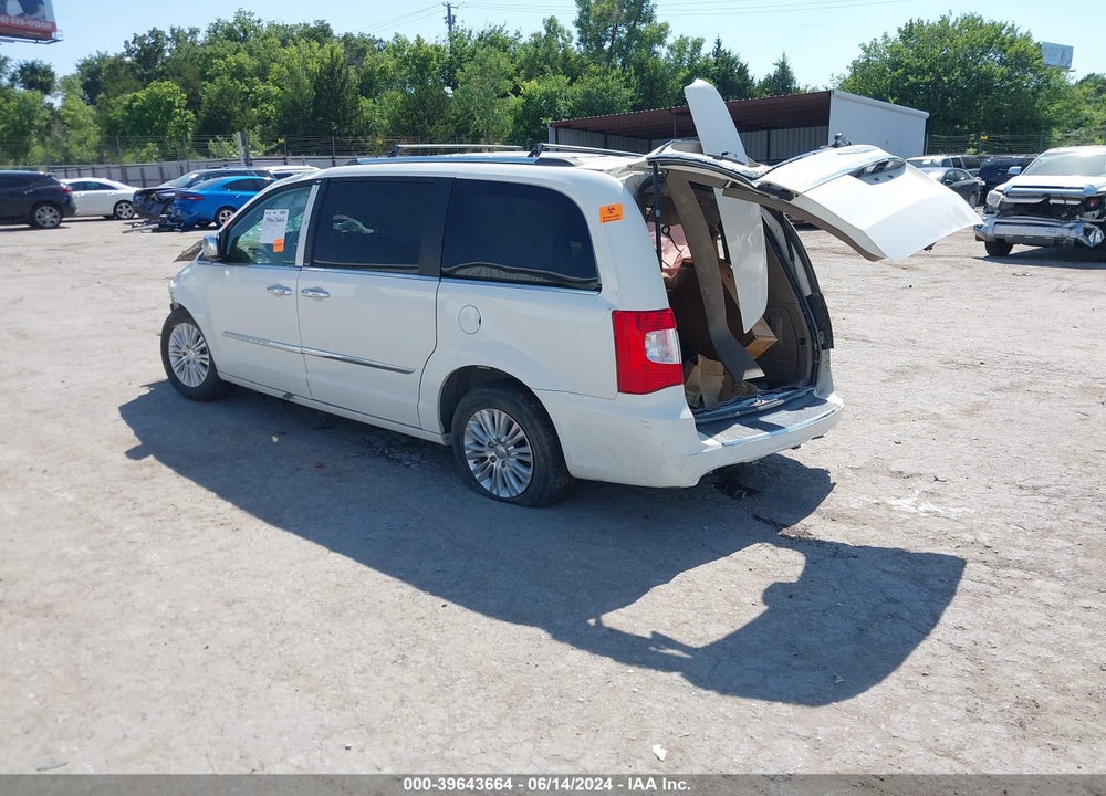2013 CHRYSLER TOWN & COUNTRY LIMITED VIN: 2C4RC1GG4DR734899