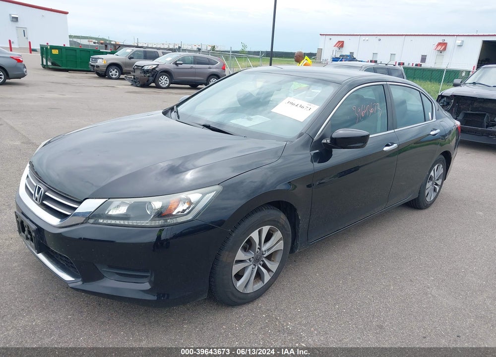 2014 HONDA ACCORD LX VIN: 1HGCR2F39EA283968
