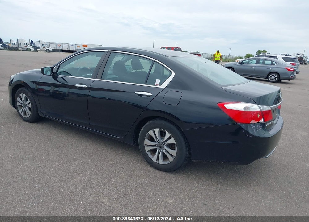 2014 HONDA ACCORD LX VIN: 1HGCR2F39EA283968