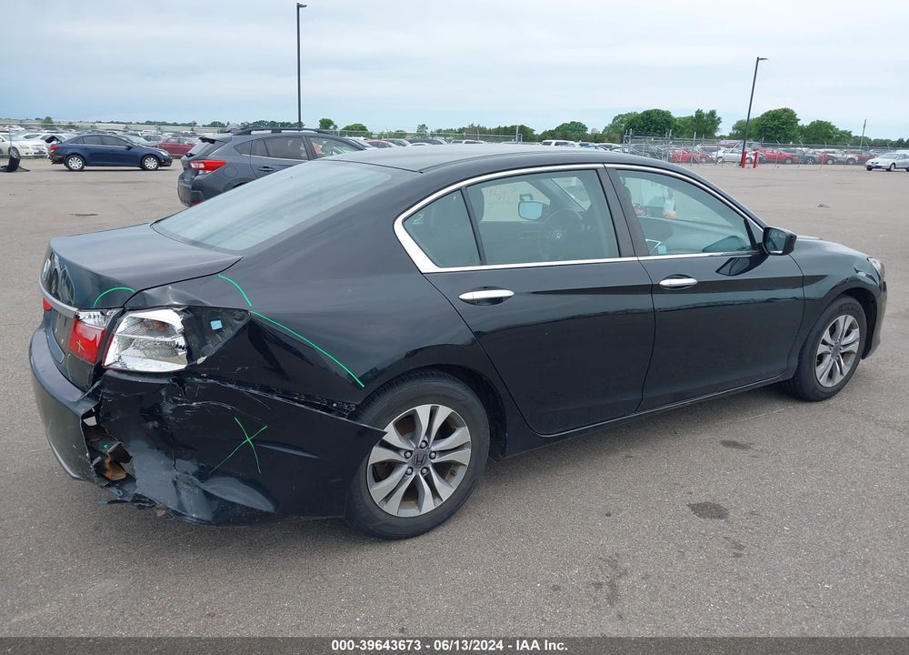 2014 HONDA ACCORD LX VIN: 1HGCR2F39EA283968