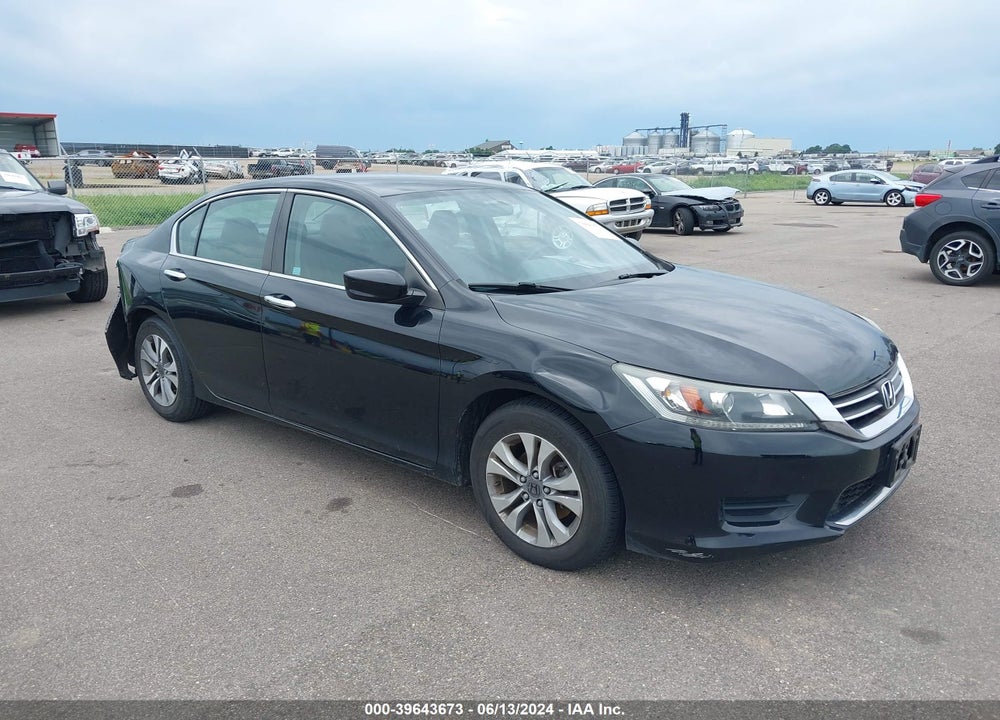 2014 HONDA ACCORD LX VIN: 1HGCR2F39EA283968