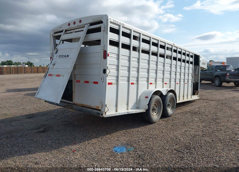 2015 TITAN TRAILER MFG --- VIN: 4TGG20208F1073837