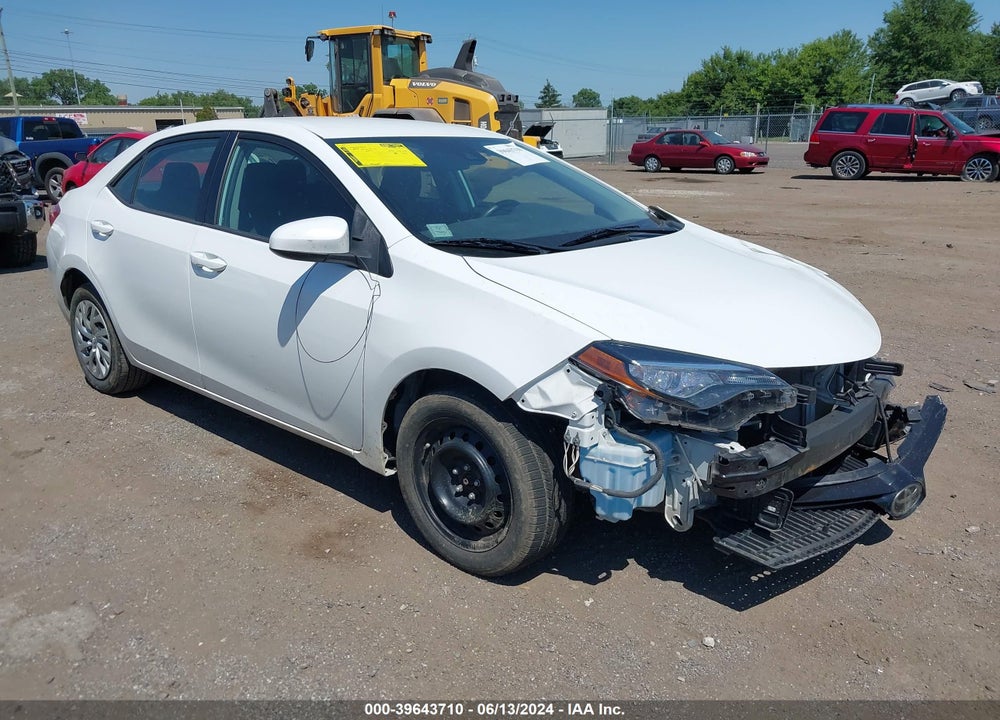 2017 TOYOTA COROLLA LE VIN: 2T1BURHE2HC856712