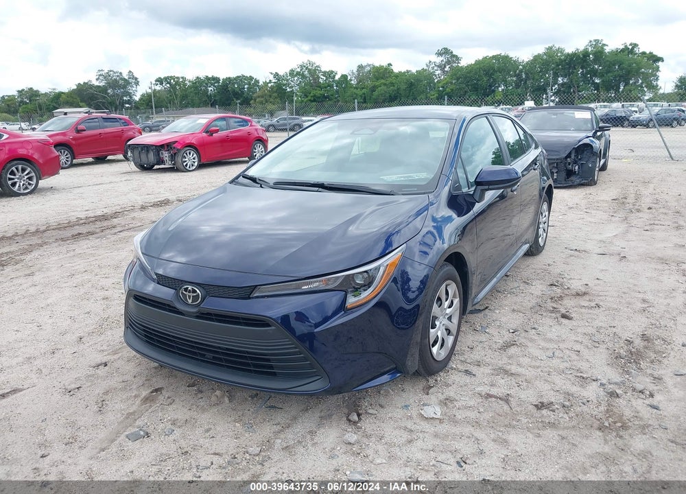 2024 TOYOTA COROLLA LE VIN: 5YFB4MDEXRP165454