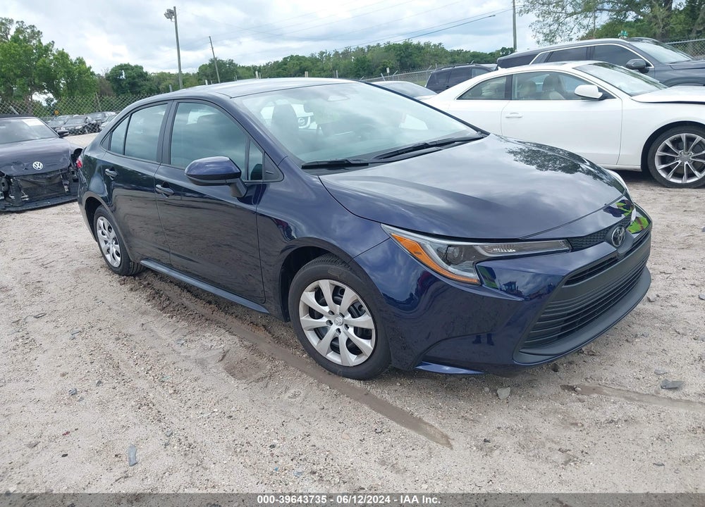 2024 TOYOTA COROLLA LE VIN: 5YFB4MDEXRP165454