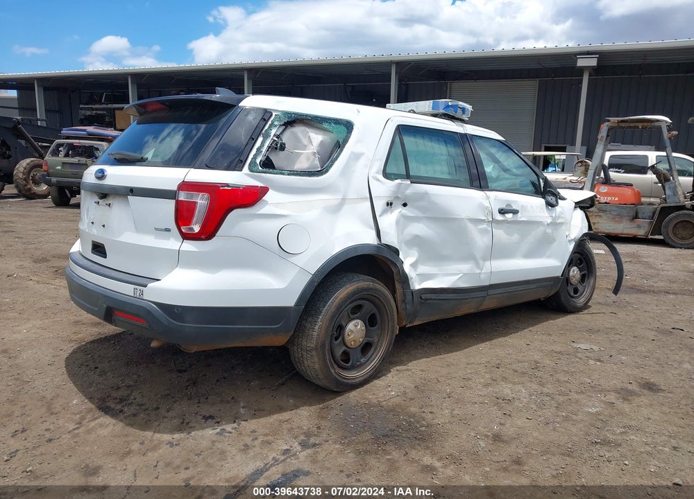 2019 FORD POLICE INTERCEPTOR UTILITY VIN: 1FM5K8AR7KGA12213