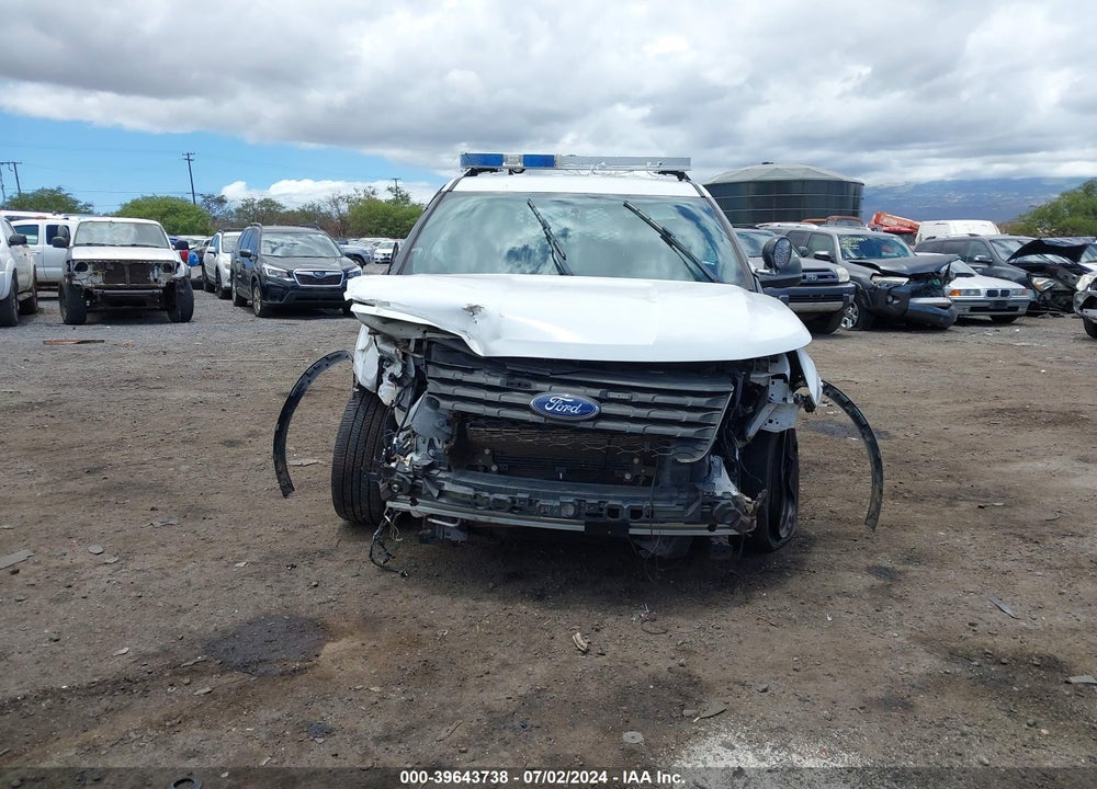 2019 FORD POLICE INTERCEPTOR UTILITY VIN: 1FM5K8AR7KGA12213