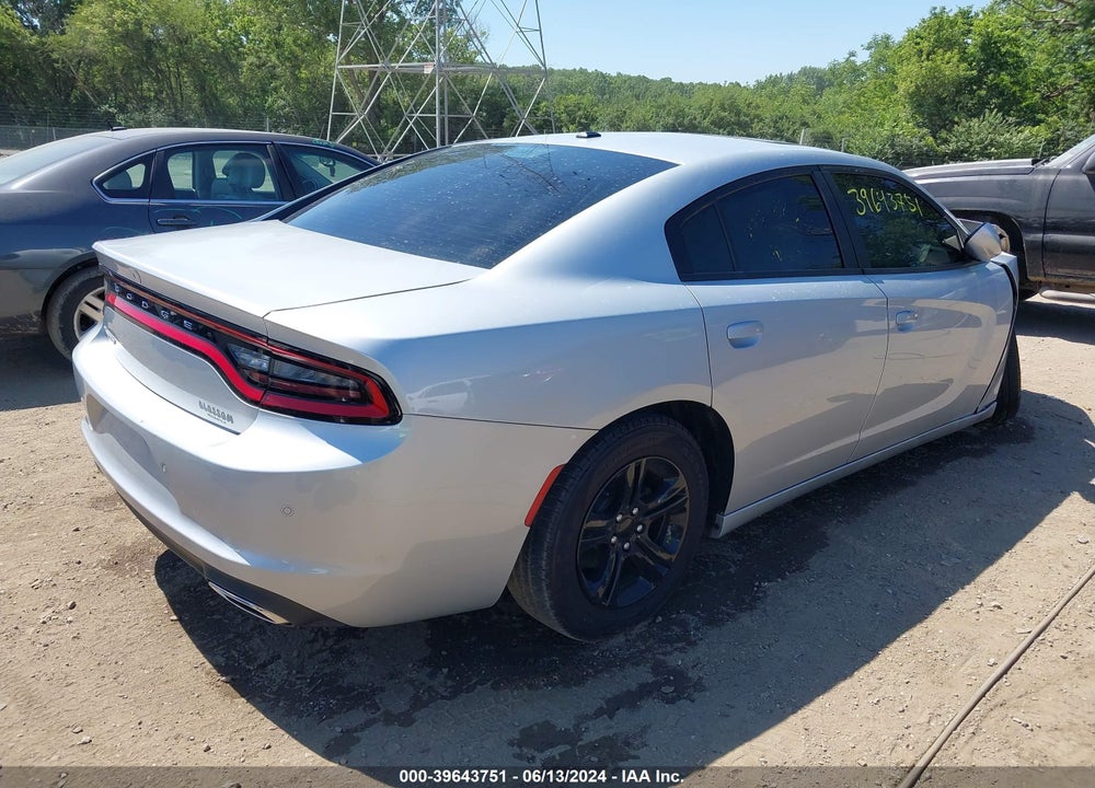 2022 DODGE CHARGER SXT RWD VIN: 2C3CDXBG7NH122687