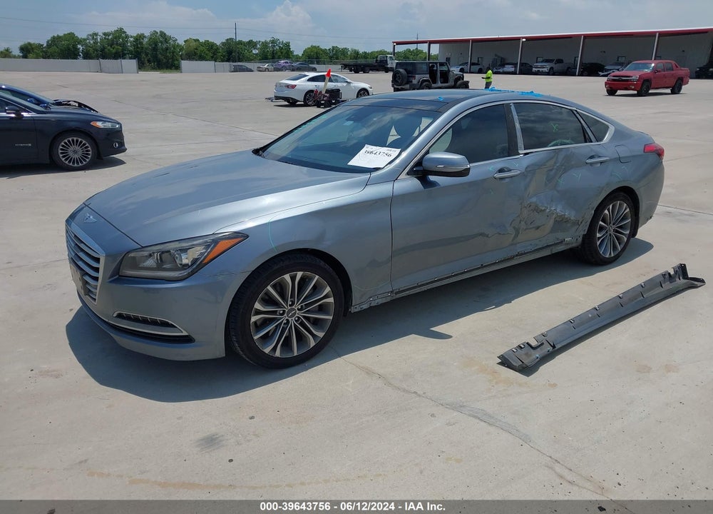 2015 HYUNDAI GENESIS 3.8 VIN: KMHGN4JEXFU103053