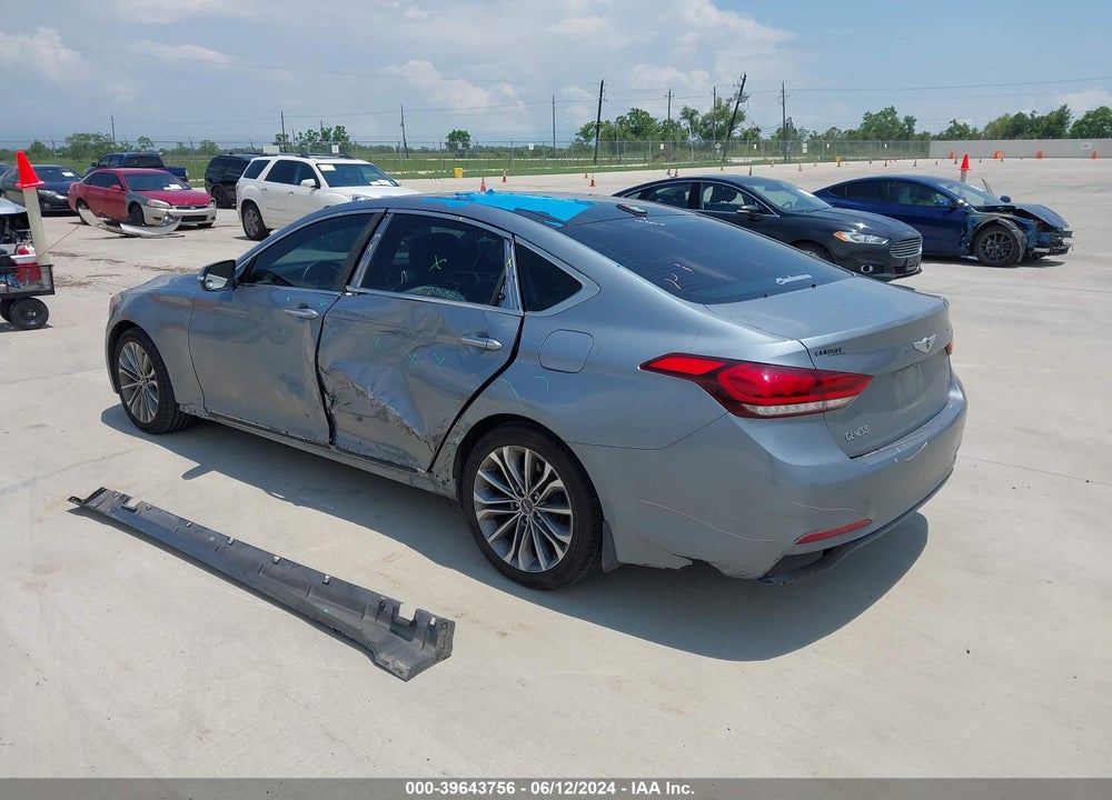 2015 HYUNDAI GENESIS 3.8 VIN: KMHGN4JEXFU103053