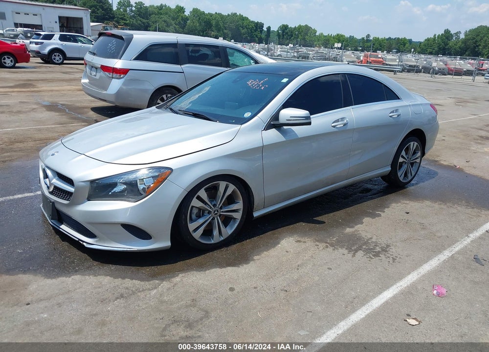 2019 MERCEDES-BENZ CLA 250 4MATIC VIN: WDDSJ4GB9KN727475