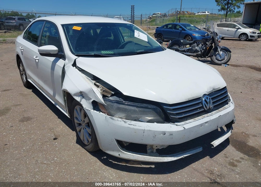 2013 VOLKSWAGEN PASSAT 2.5L WOLFSBURG EDITION VIN: 1VWAH7A34DC142769