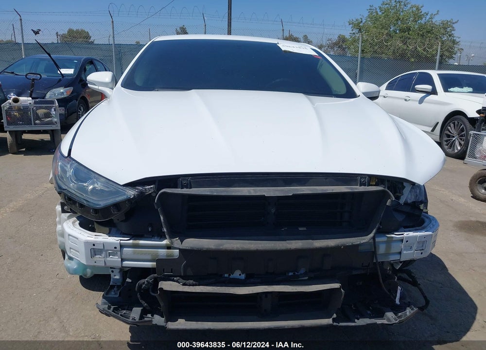 2017 FORD FUSION SE VIN: 3FA6P0H76HR237262