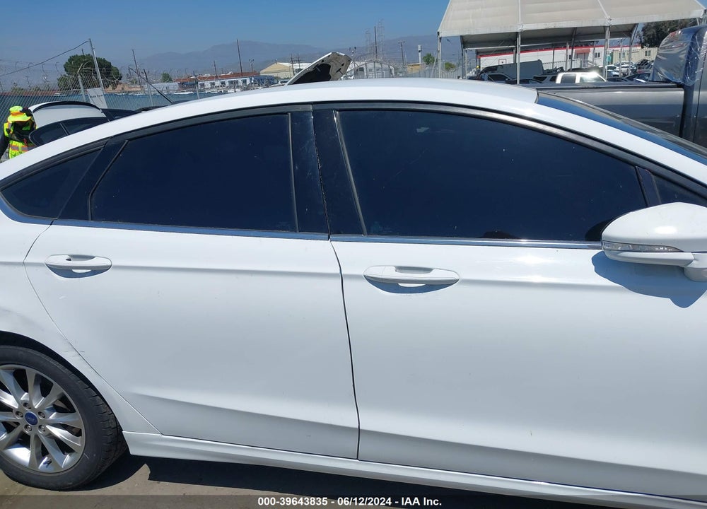 2017 FORD FUSION SE VIN: 3FA6P0H76HR237262