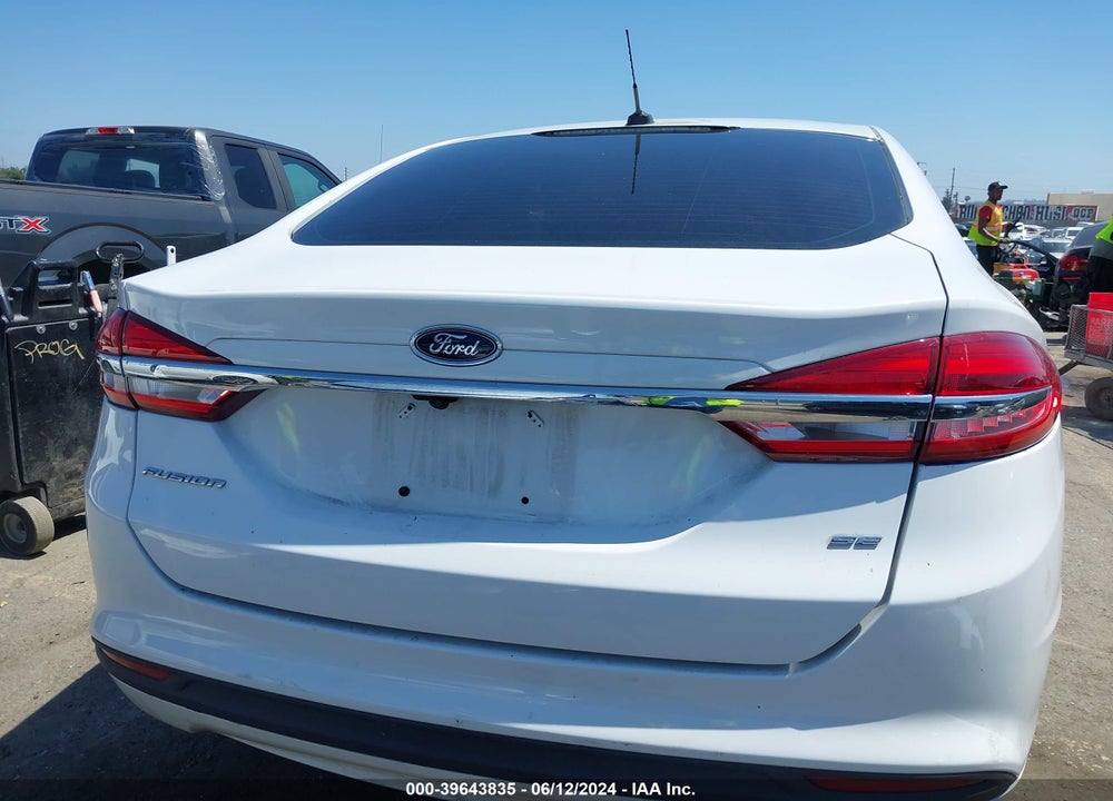 2017 FORD FUSION SE VIN: 3FA6P0H76HR237262