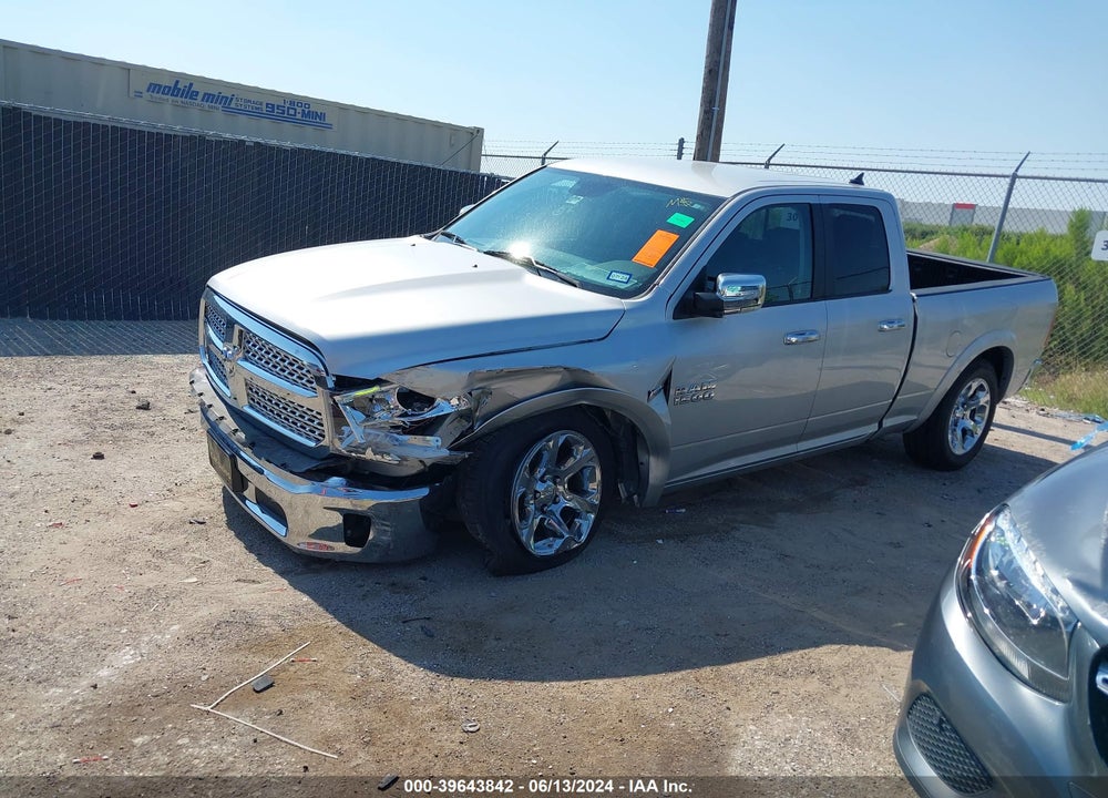 2017 RAM 1500 LAIE QUAD CAB 4X2 6'4 BOX VIN: 1C6RR6JT0HS512793