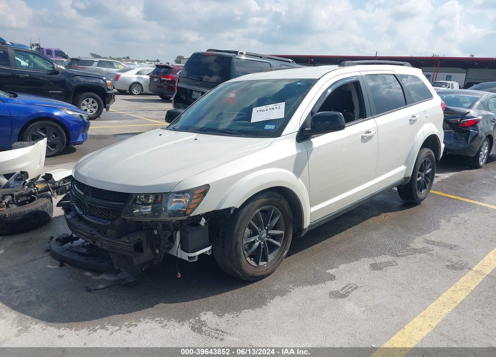 2019 DODGE JOURNEY SE VIN: 3C4PDCBB2KT867196