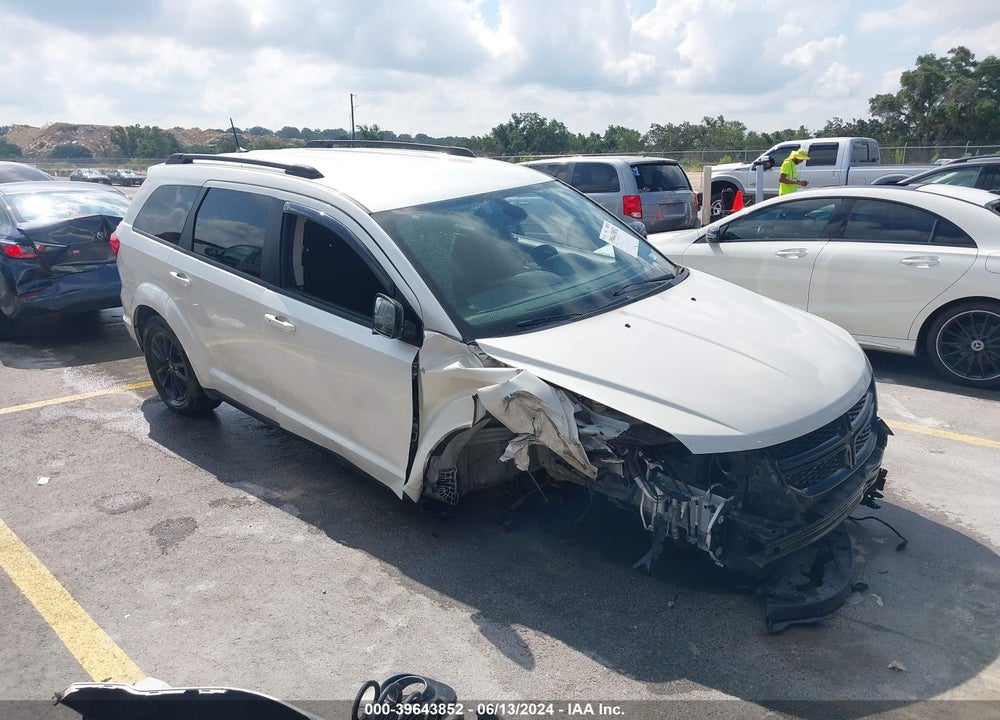 2019 DODGE JOURNEY SE VIN: 3C4PDCBB2KT867196