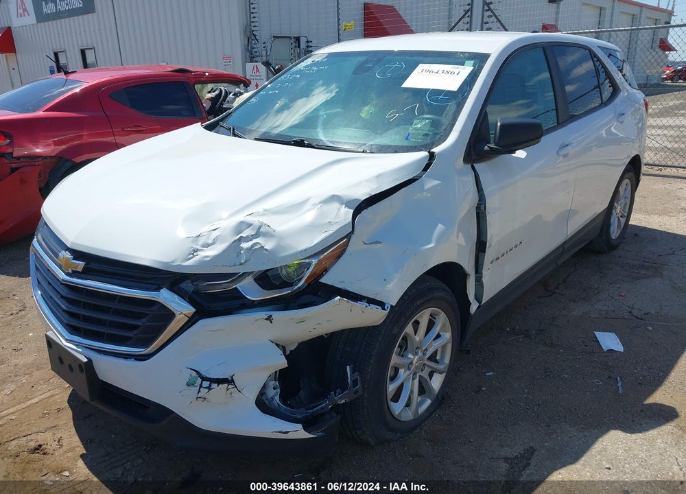 2021 CHEVROLET EQUINOX FWD LS VIN: 3GNAXHEV9MS168325
