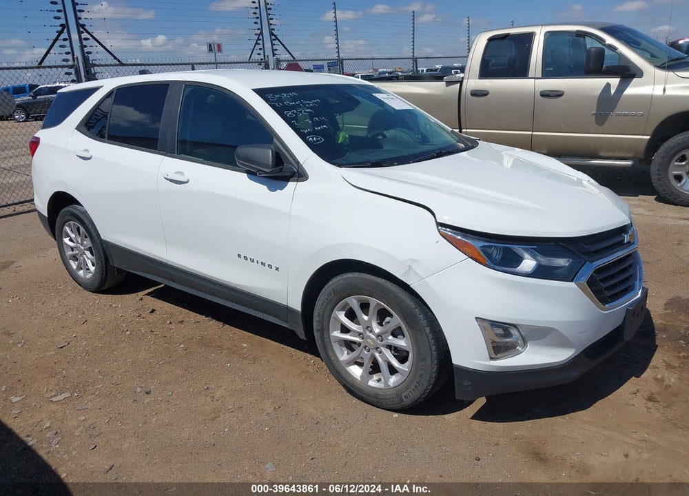 2021 CHEVROLET EQUINOX FWD LS VIN: 3GNAXHEV9MS168325