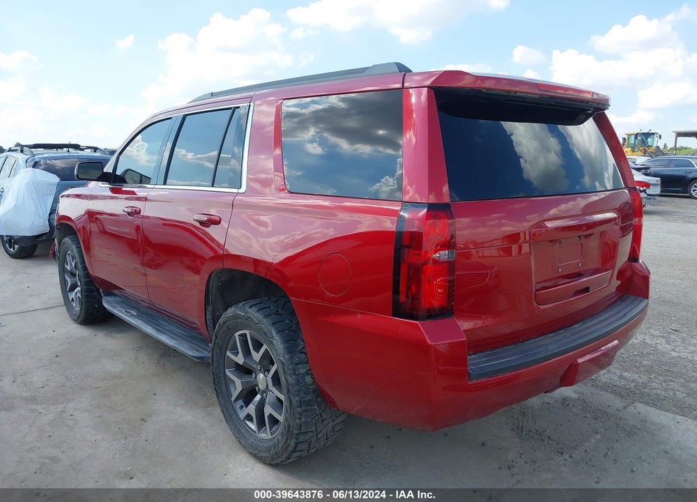 2015 CHEVROLET TAHOE LT VIN: 1GNSCBKC5FR659254
