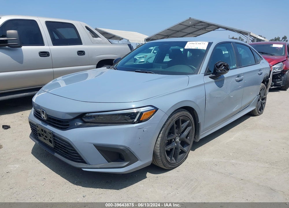 2022 HONDA CIVIC SPORT VIN: 2HGFE2F56NH557672