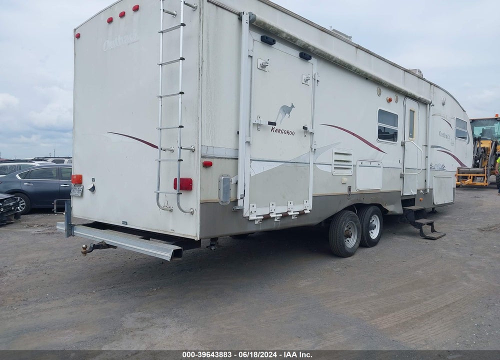 2007 KEYSTONE OUTBACK 31KFW VIN: 4YDF31K217S632197