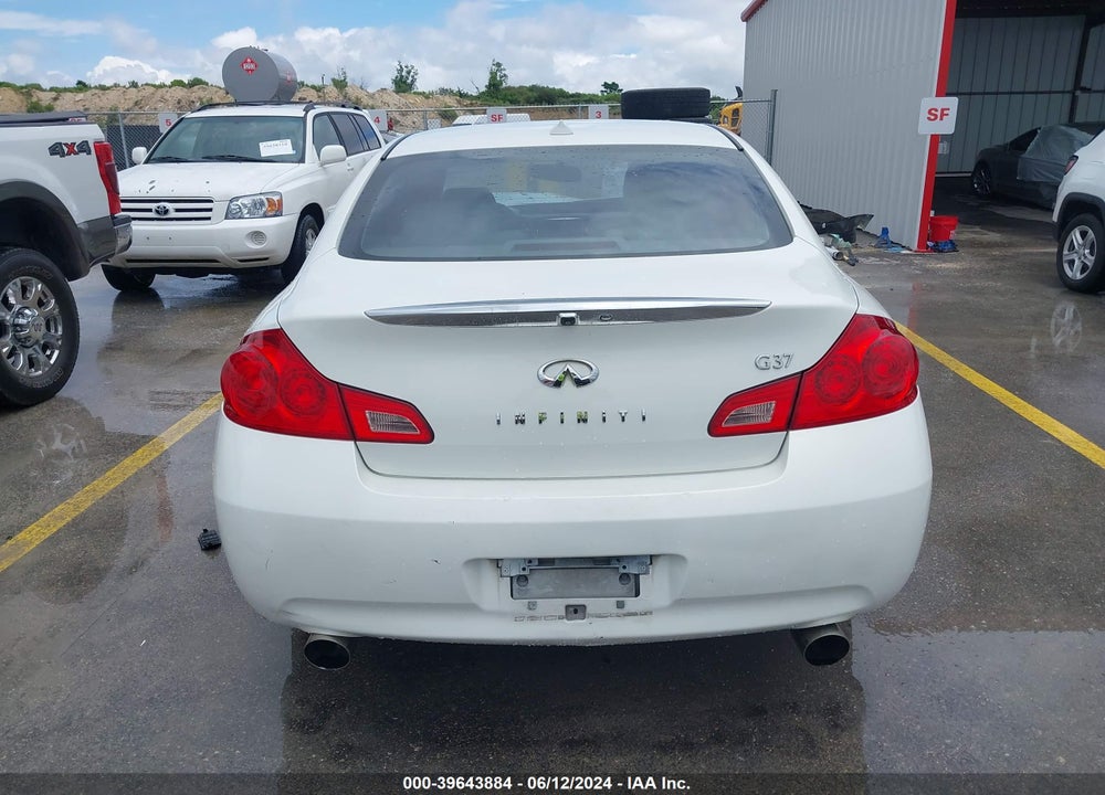 2009 INFINITI G37 JOURNEY VIN: JNKCV61E39M014099