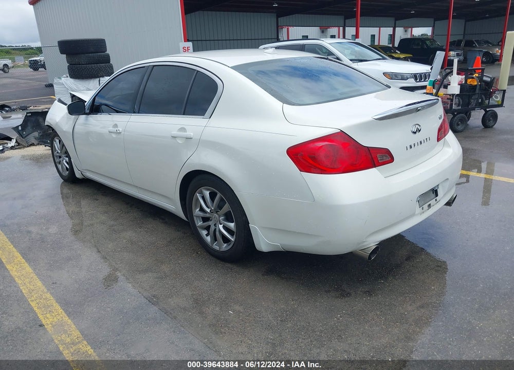 2009 INFINITI G37 JOURNEY VIN: JNKCV61E39M014099