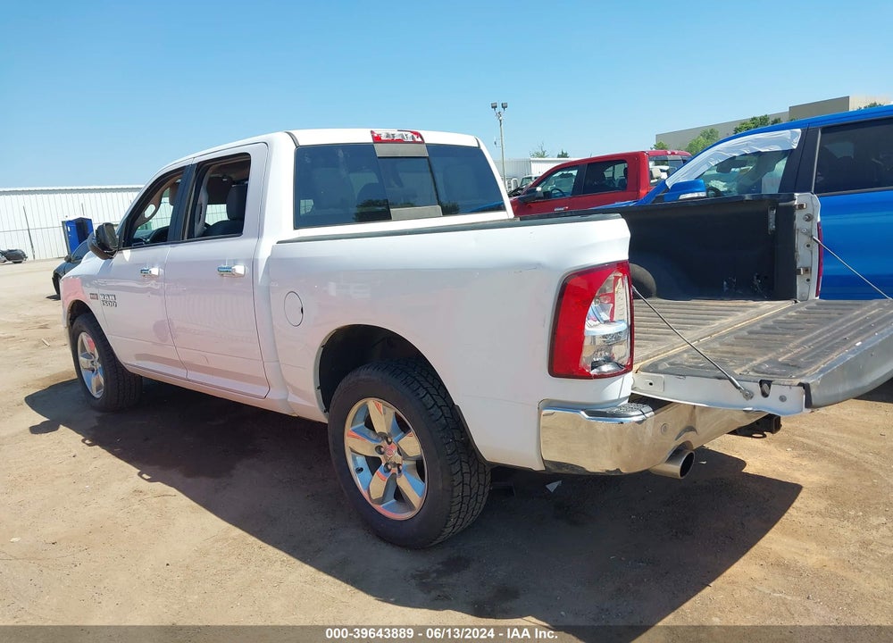 2017 RAM 1500 BIG HORN 4X4 5'7 BOX VIN: 3C6RR7LTXHG729102