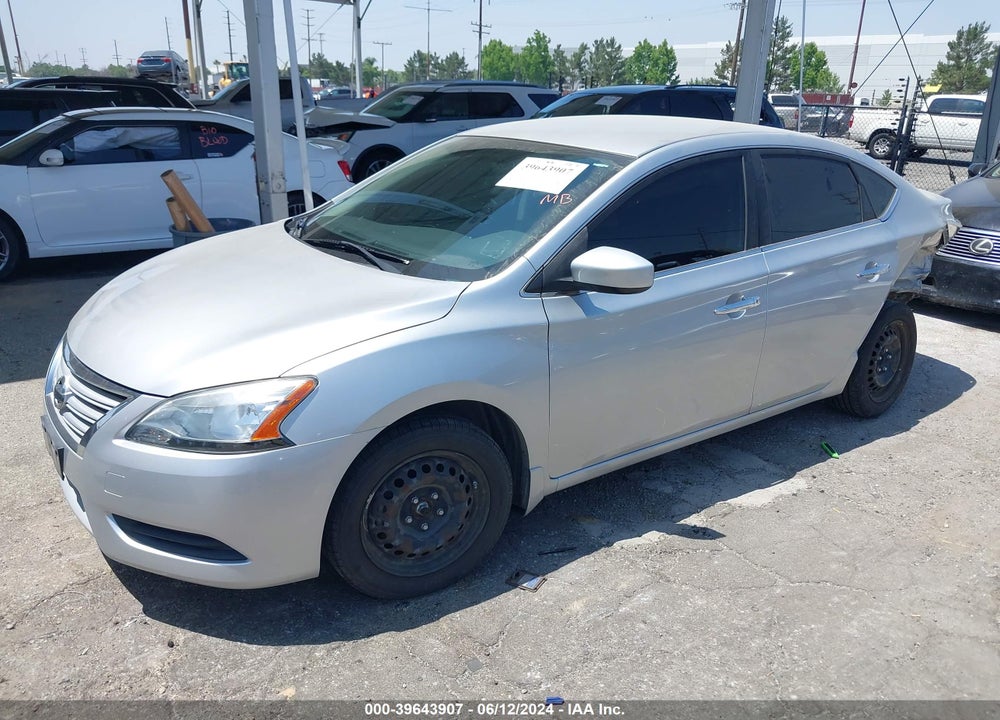 2015 NISSAN SENTRA S VIN: 3N1AB7AP2FY228277