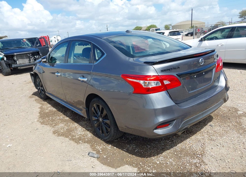 2018 NISSAN SENTRA SR VIN: 3N1AB7AP8JY333396