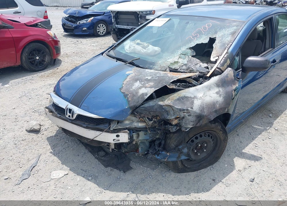 2009 HONDA CIVIC VP VIN: 2HGFA16389H357001