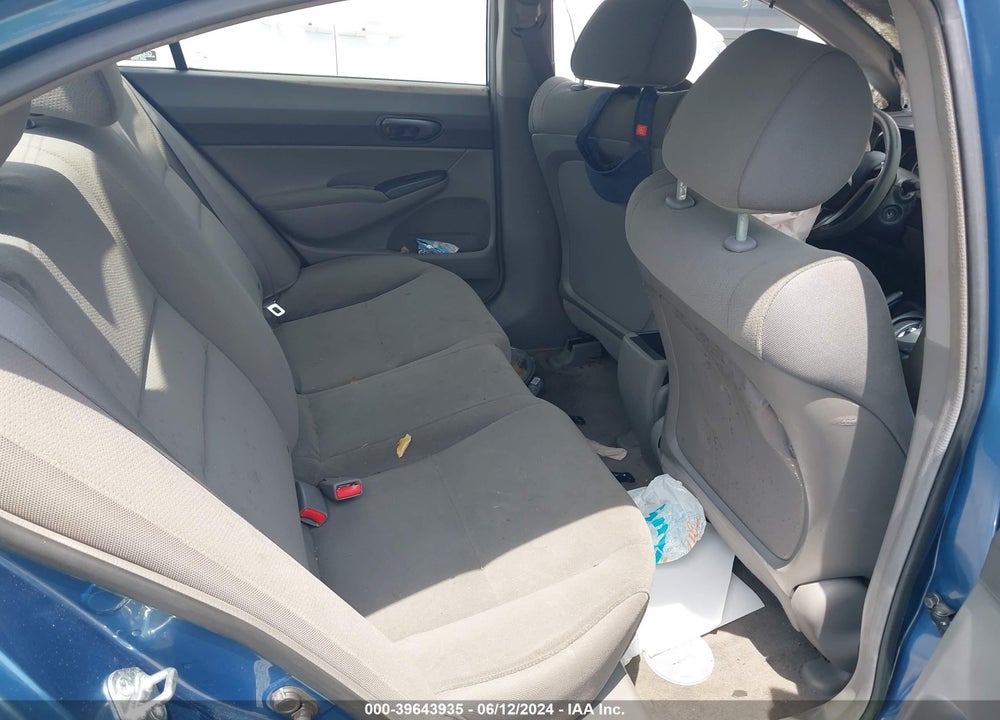 2009 HONDA CIVIC VP VIN: 2HGFA16389H357001