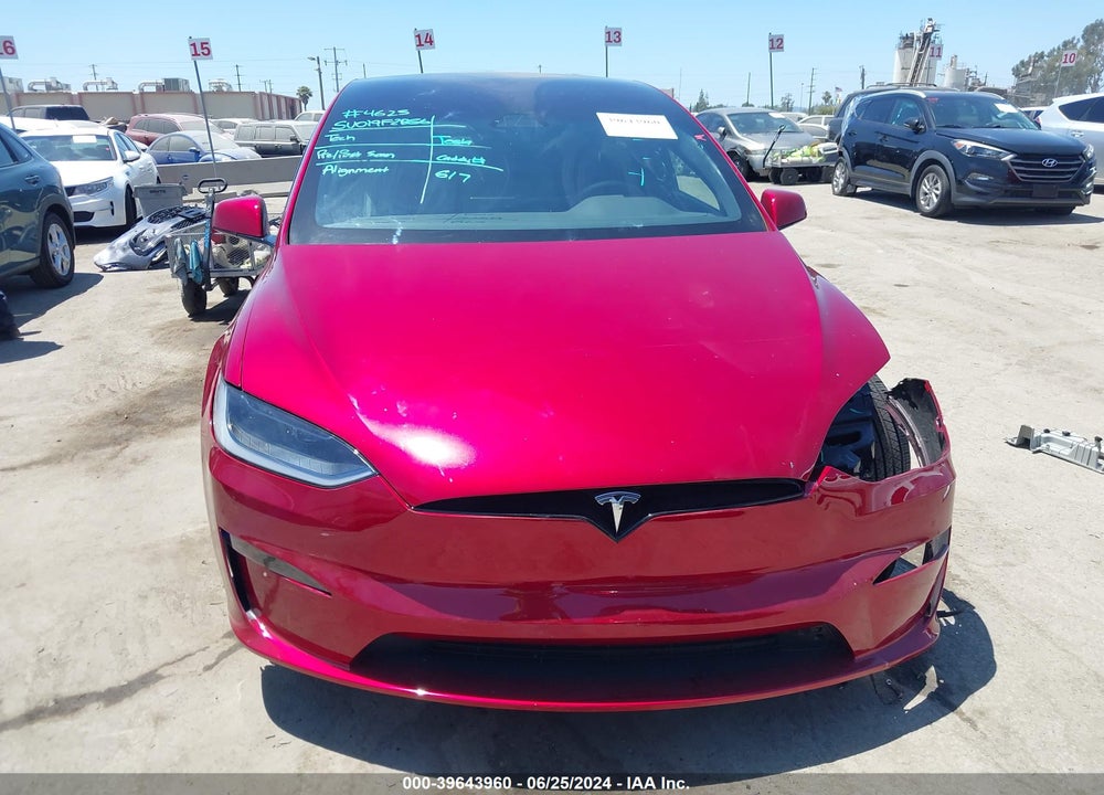2023 TESLA MODEL X DUAL MOTOR ALL-WHEEL DRIVE/STANDARD RANGE VIN: 7SAXCDE57PF424081