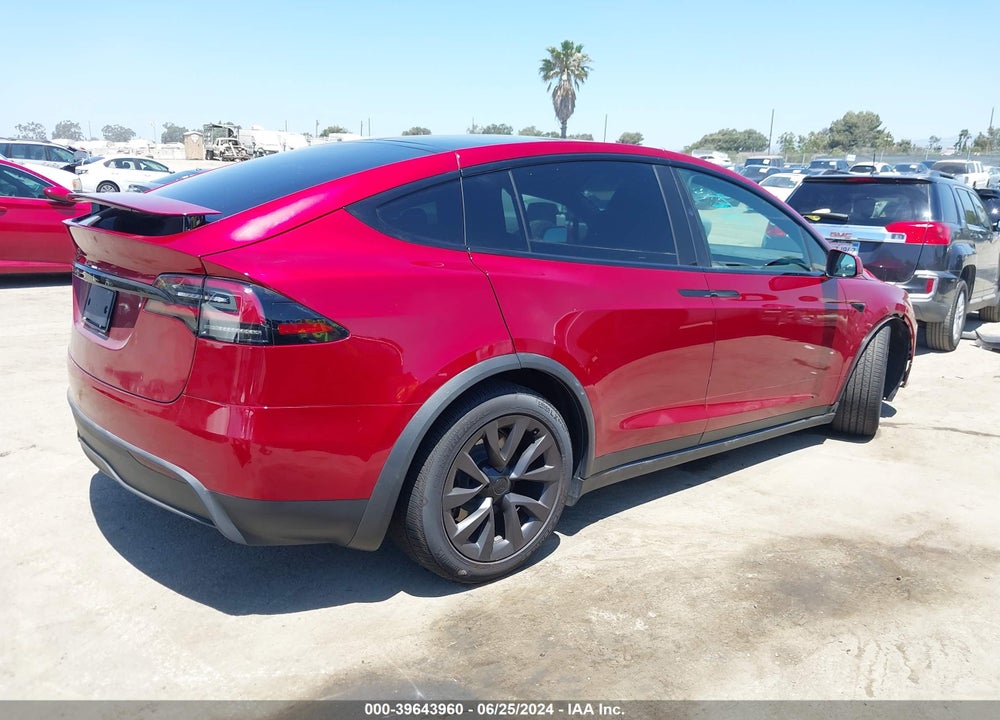 2023 TESLA MODEL X DUAL MOTOR ALL-WHEEL DRIVE/STANDARD RANGE VIN: 7SAXCDE57PF424081