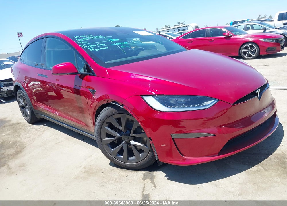 2023 TESLA MODEL X DUAL MOTOR ALL-WHEEL DRIVE/STANDARD RANGE VIN: 7SAXCDE57PF424081