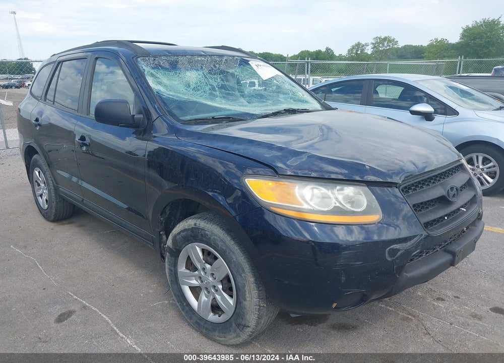 2009 HYUNDAI SANTA FE GLS VIN: 5NMSG13D99H249886