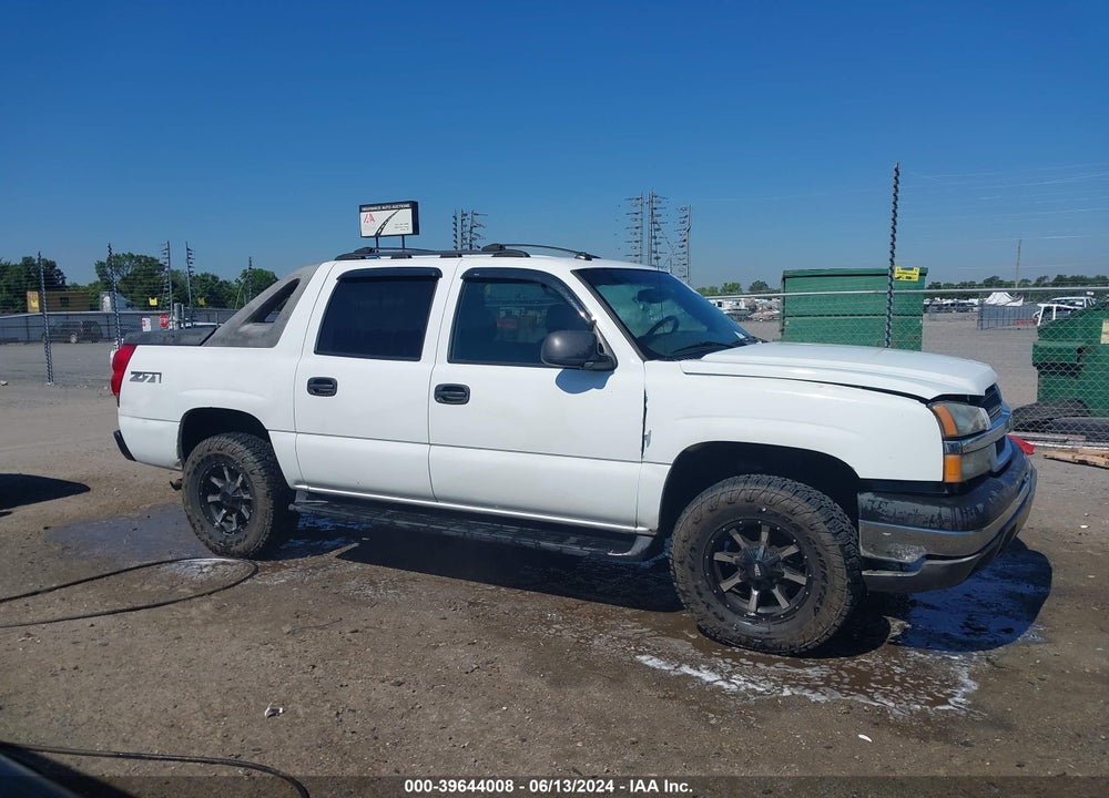 2003 CHEVROLET AVALANCHE 1500 VIN: 3GNEK13T13G229015