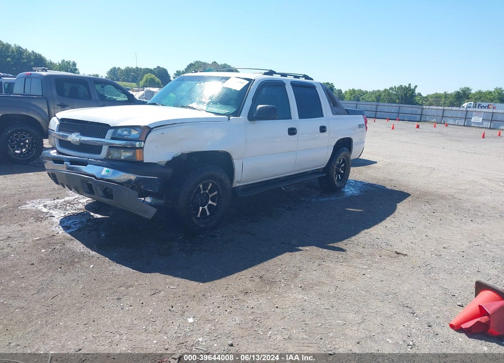 2003 CHEVROLET AVALANCHE 1500 VIN: 3GNEK13T13G229015