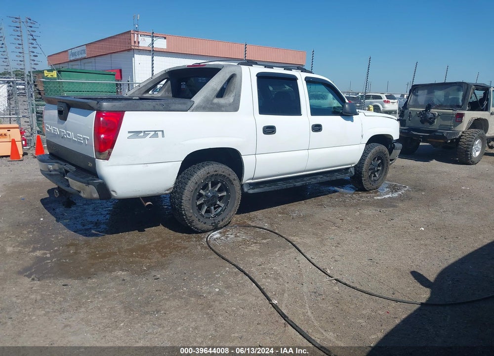 2003 CHEVROLET AVALANCHE 1500 VIN: 3GNEK13T13G229015