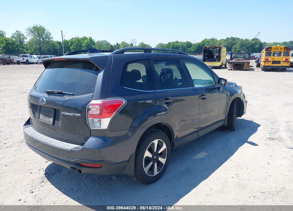 2018 SUBARU FORESTER 2.5I LIMITED VIN: JF2SJARC8JH485873
